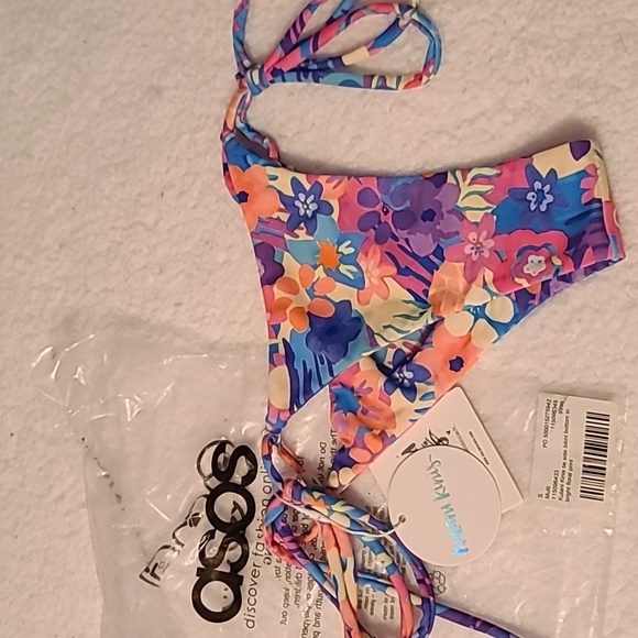 Kulani Kinis Swim Kulani Kinis Tie Side Bikini Bottom In Bright